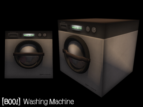 Second Life Marketplace Boo Washing Machine